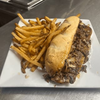 Cheesesteak sandwich