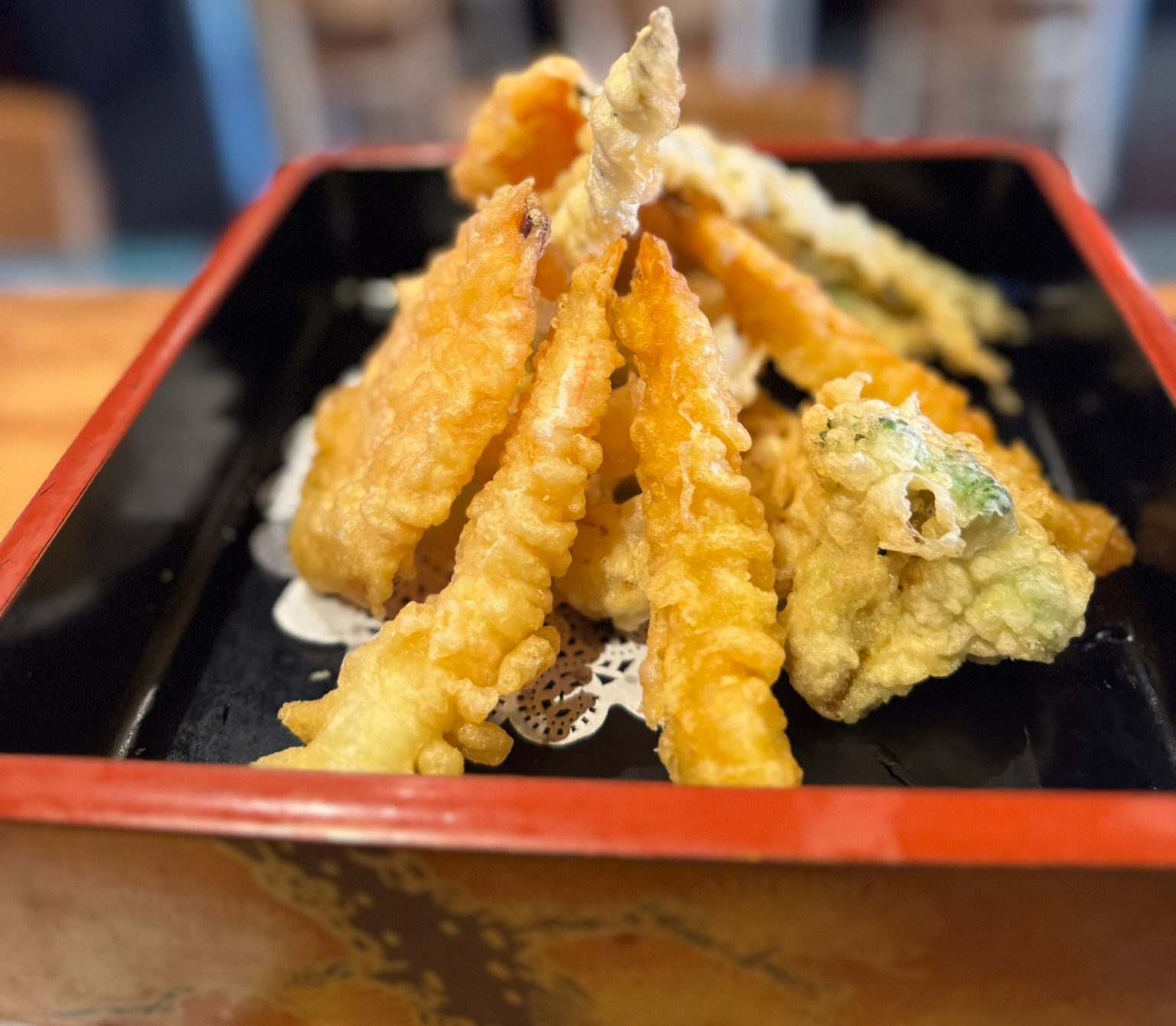 Shrimp Tempura.