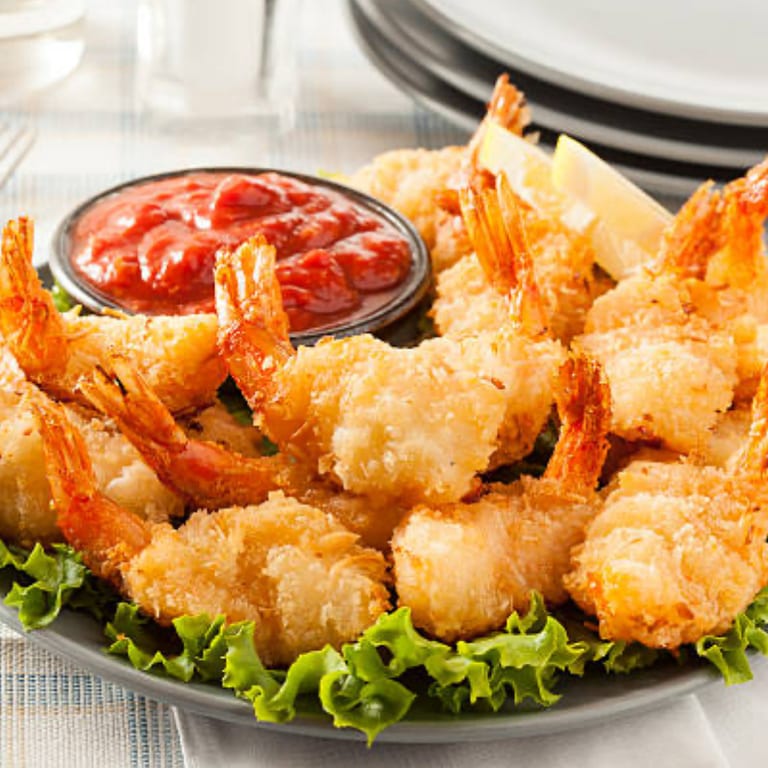 Delicious Fried Shrimp and Seafood Delights