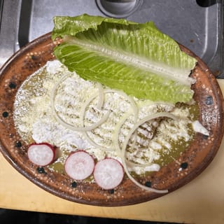 Enchiladas de chorizo