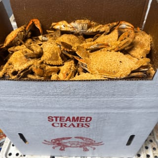 Fresh Blue Crabs - #1’s (Large) 1/2 Bushel (32-36 Crabs)