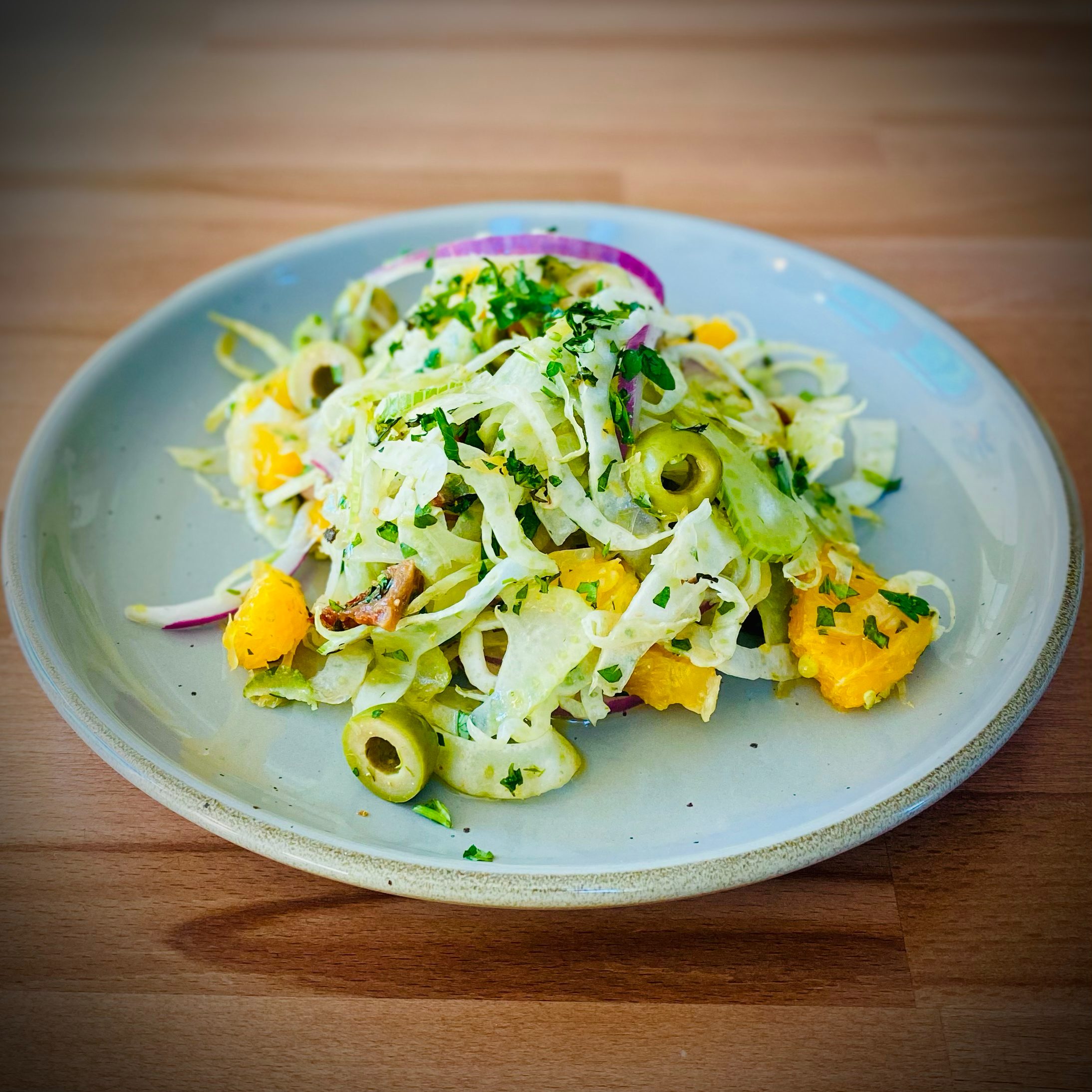 Side Fennel Salad.