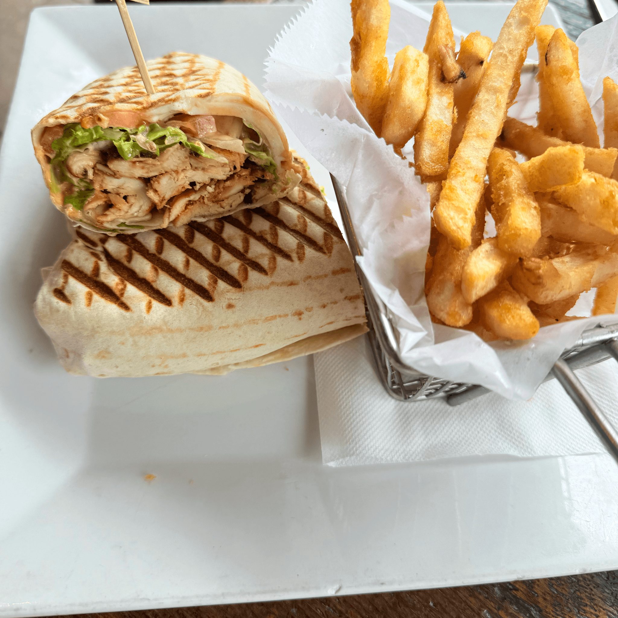 Chicken California Wrap (Wrap).