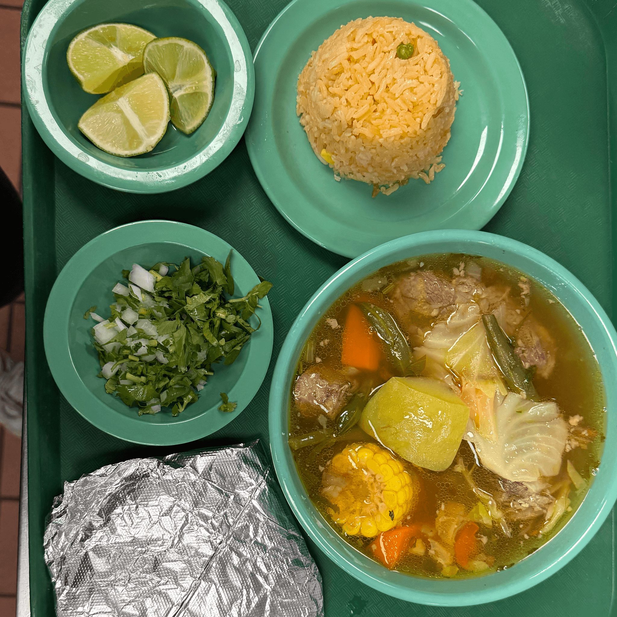 Caldo Res/ Mexican Beef Soup.