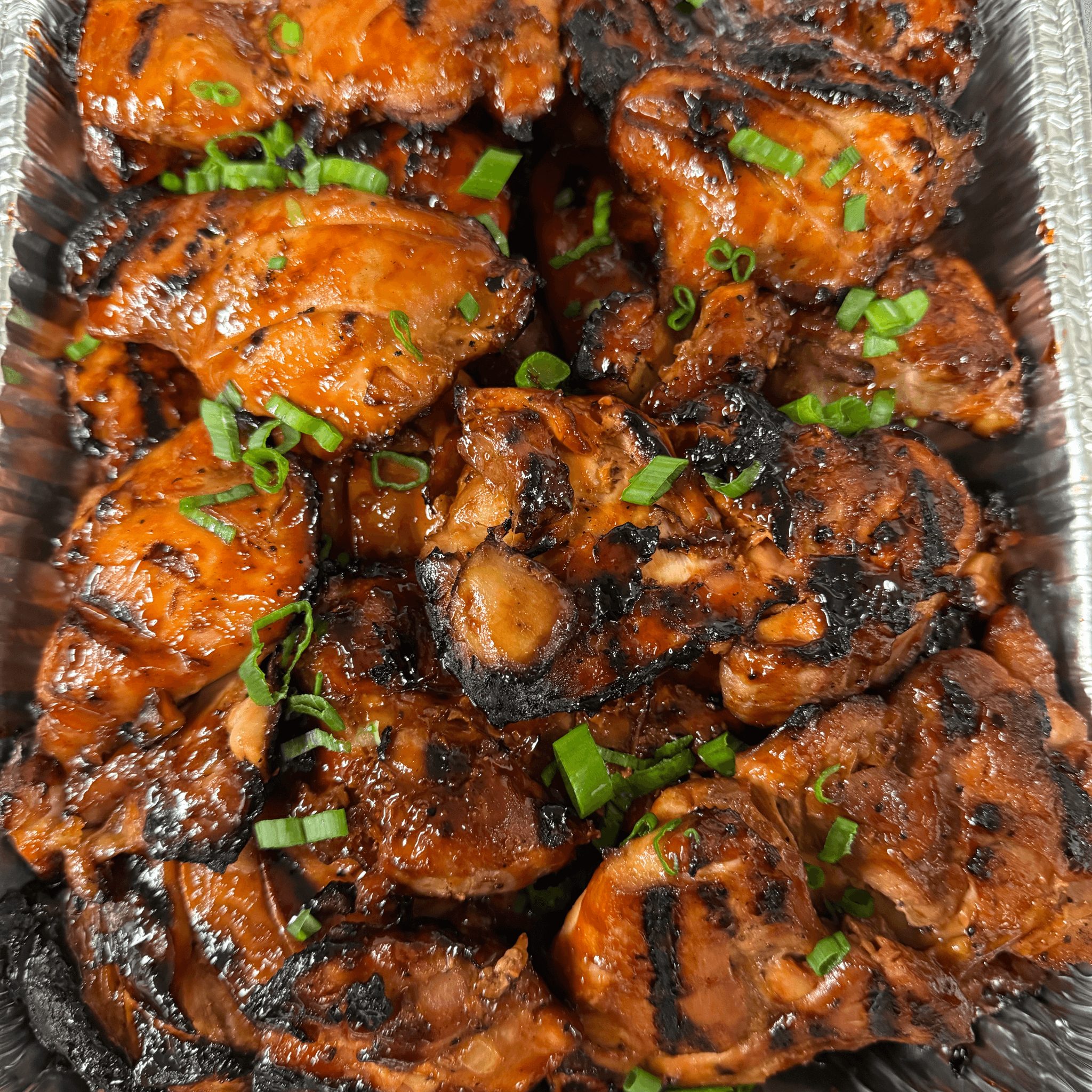 Chicken BBQ Tray.