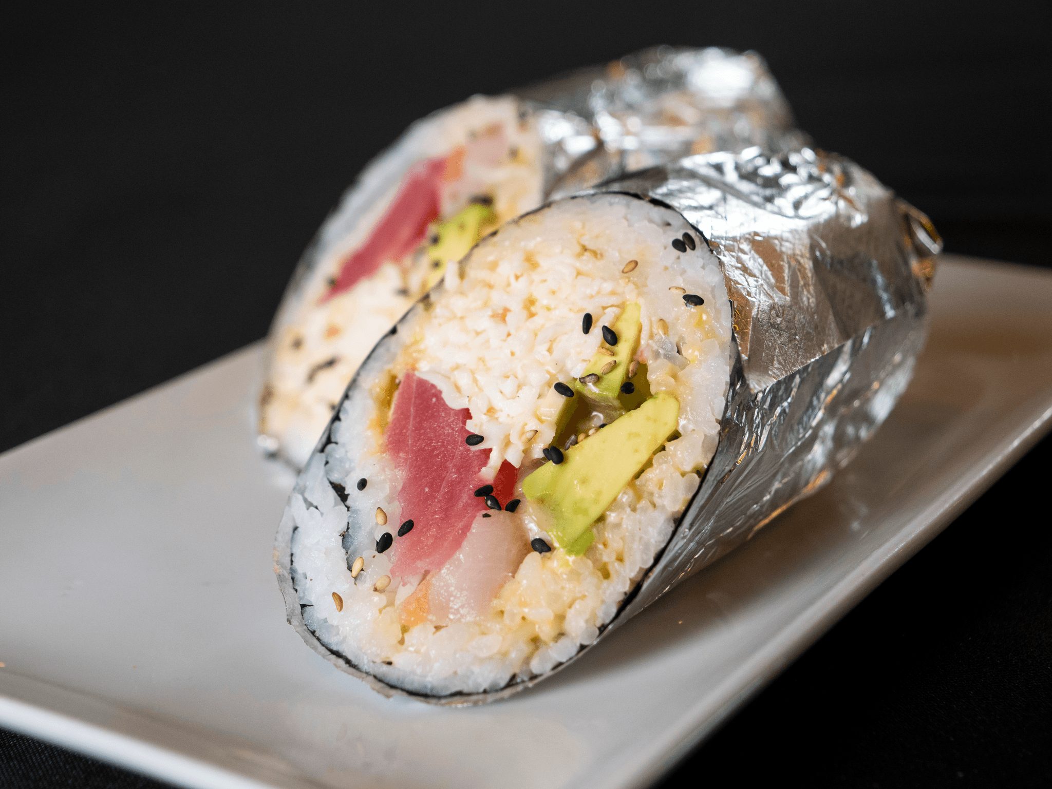 B16.  Salmon,tuna,yellowtail.