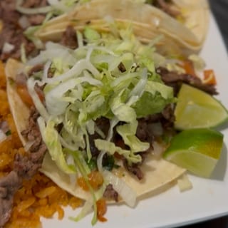 Carne Asada (Chopped Steak) Taco