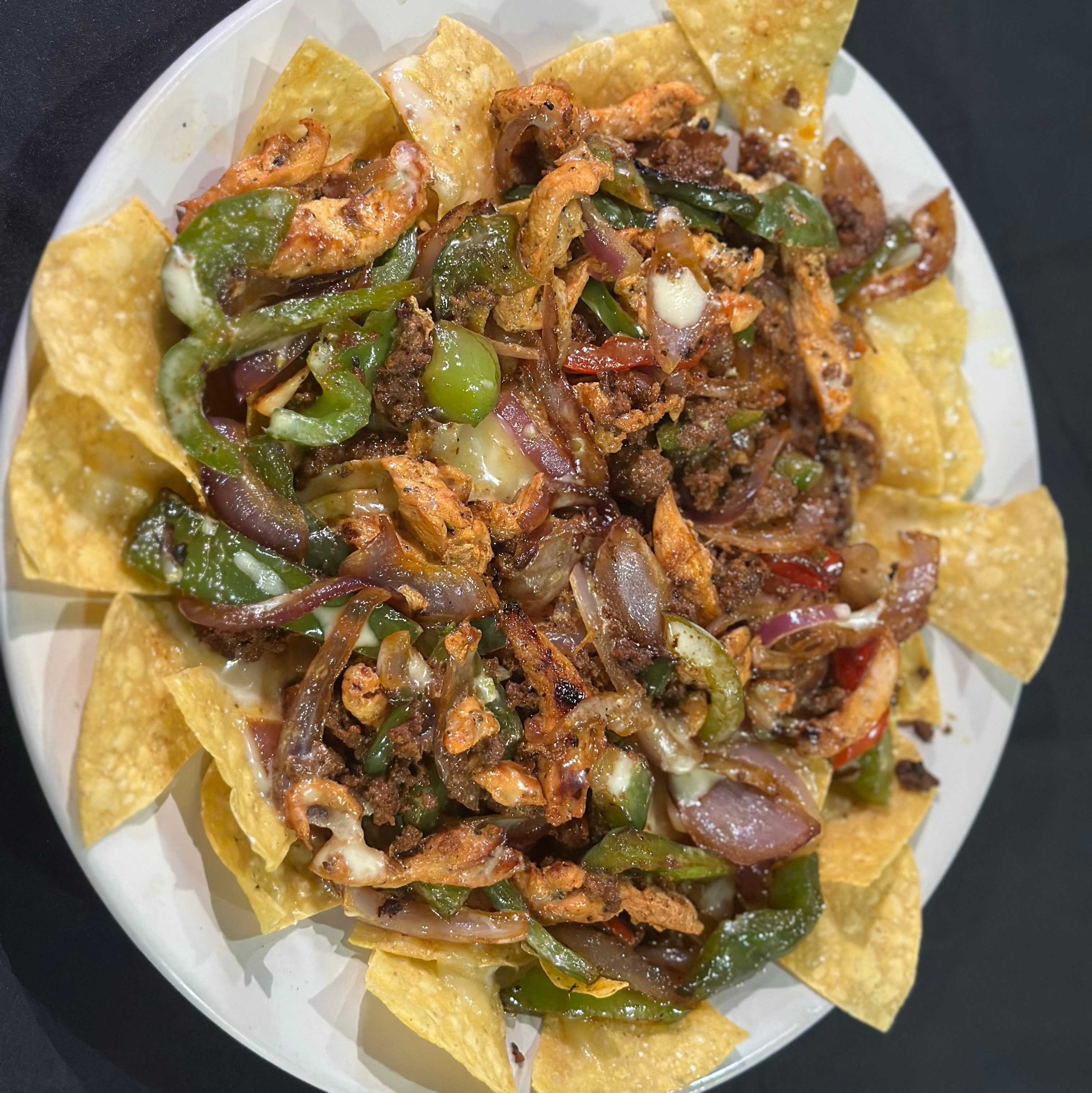Fajita Nachos.