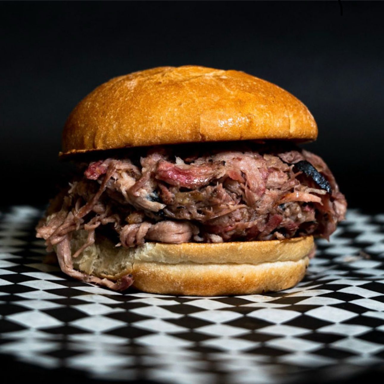 Pulled Pork Sandwich.