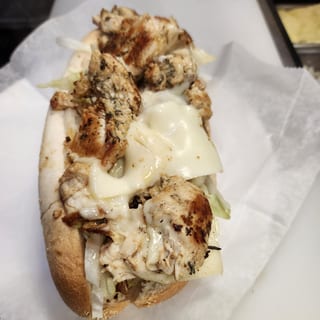 Grilled Chicken Hot Sub (Large)