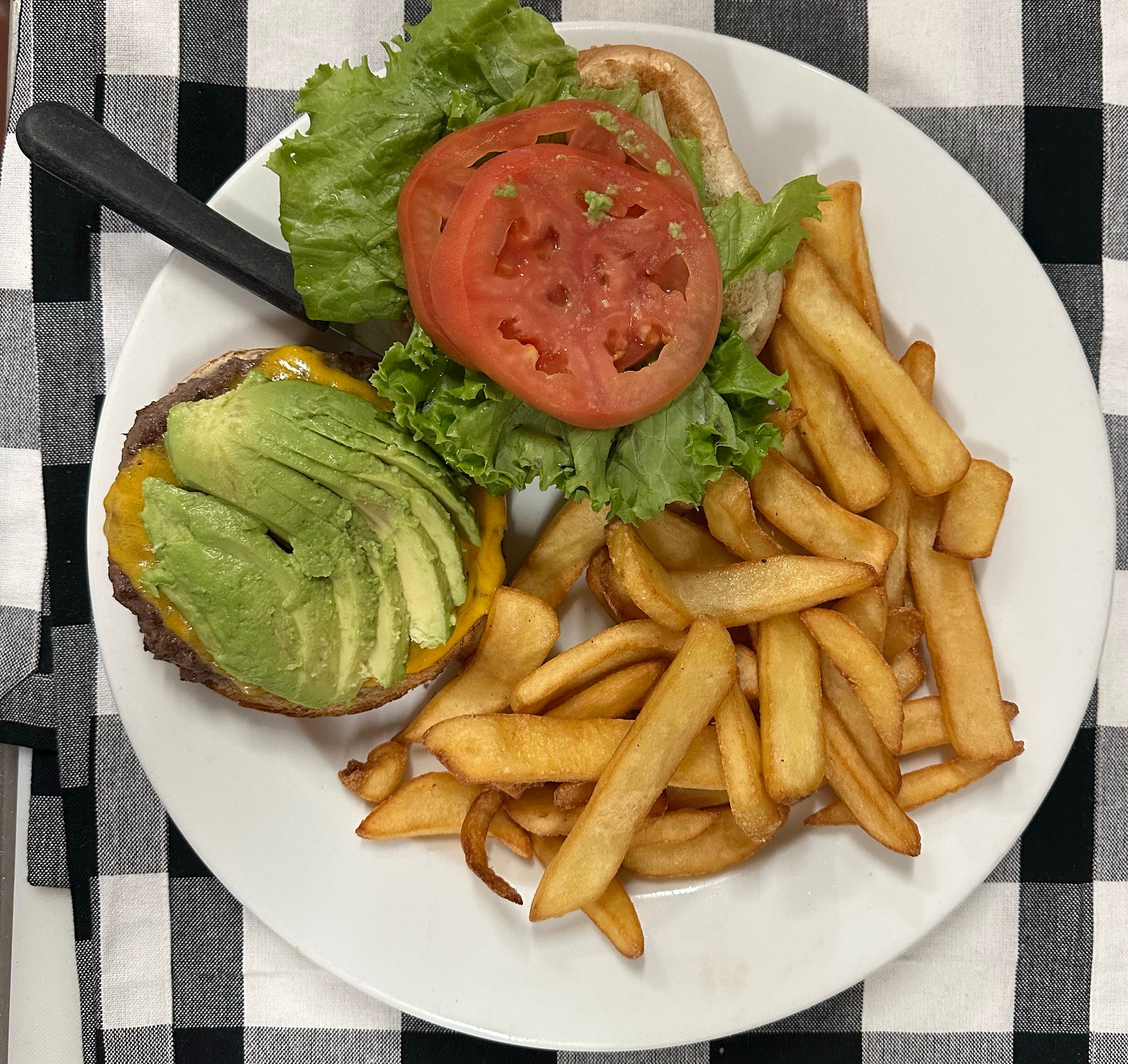 Avocado Burger.