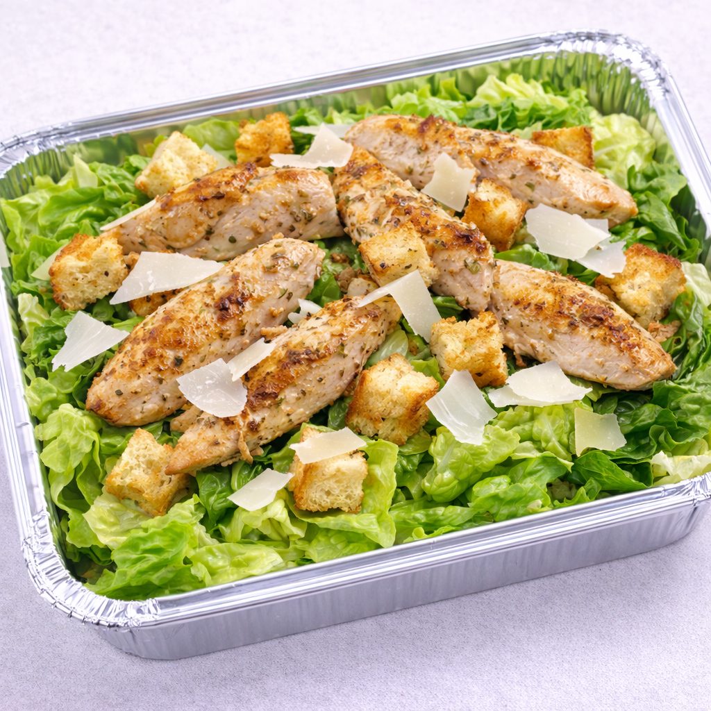 Grilled Chicken Caesar Salad.