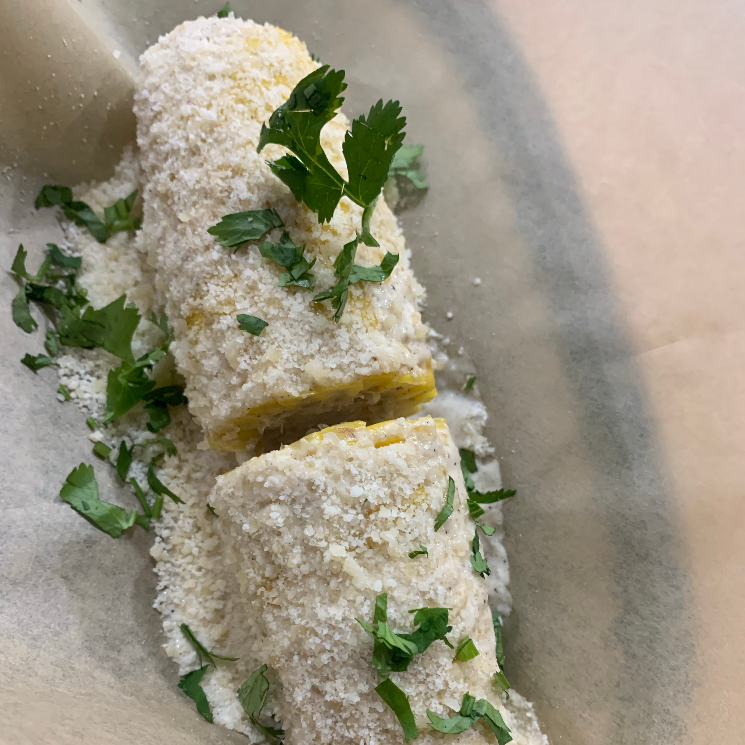 Roasted Corn Elote.