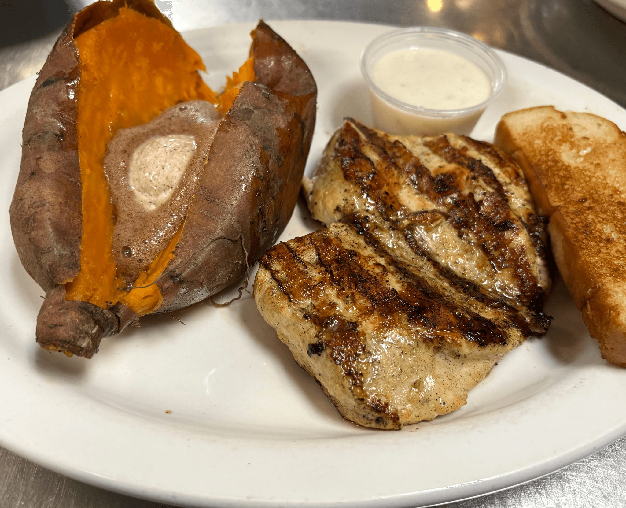 Our Famous Grilled Chicken.