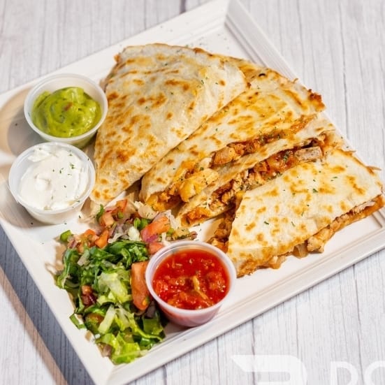 Buffalo Chicken Quesadilla.