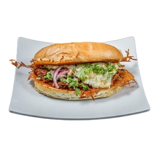 Birria Torta  + 24 oz Fountain drink