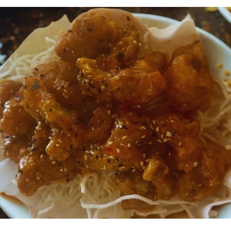 Boom Boom Chicken Appetizer.