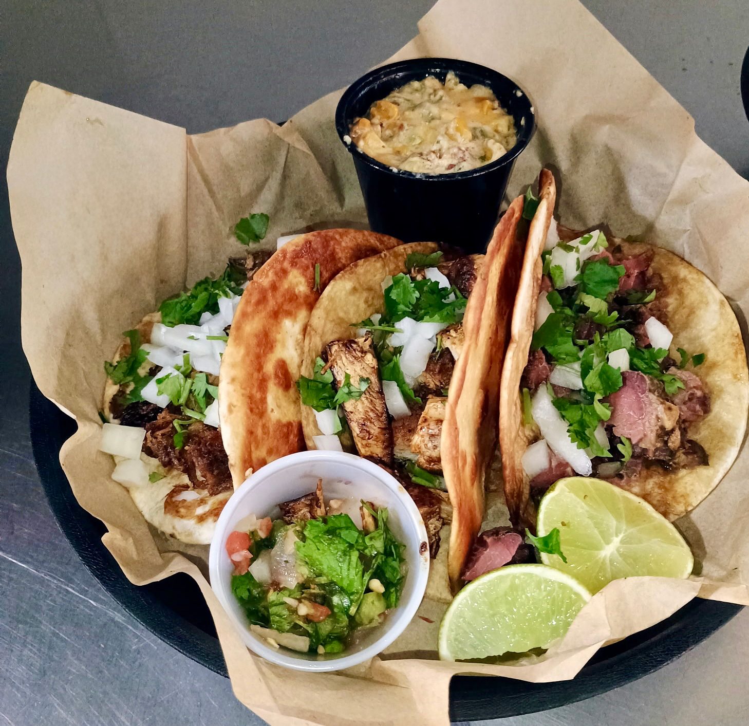 BBQ Taco Trio.