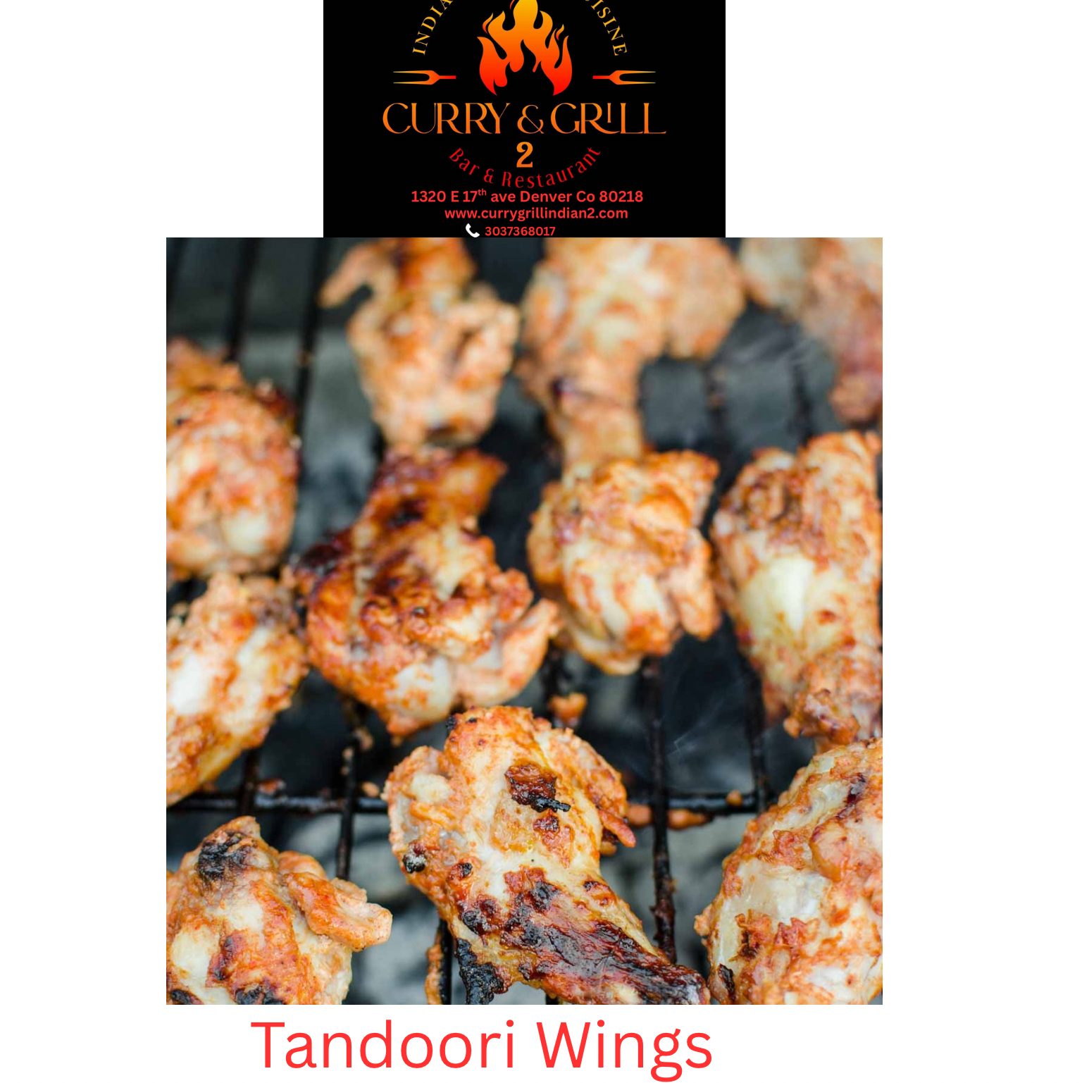 Chicken Wings and Fries.