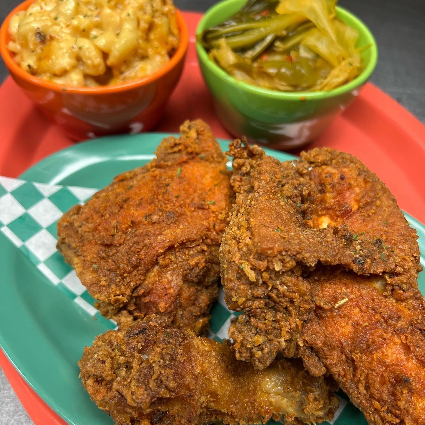 Fried Chicken Dinner.