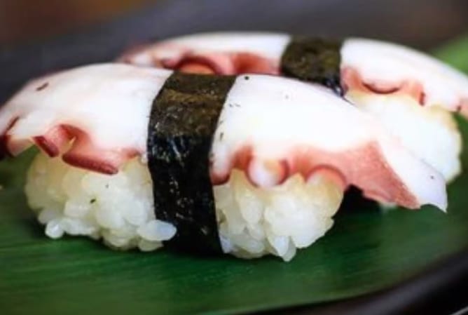 Octopus Sushi.