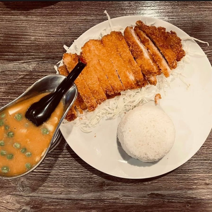 Pork Katsu + Curry.