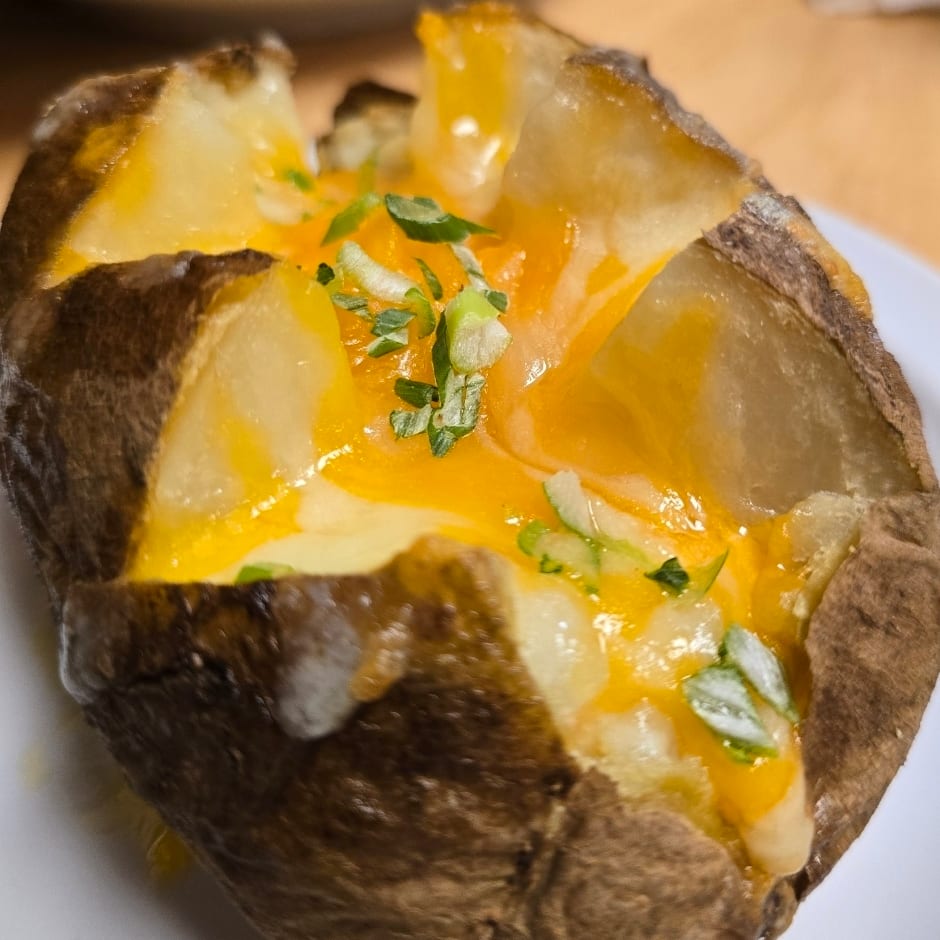 Baked potato.