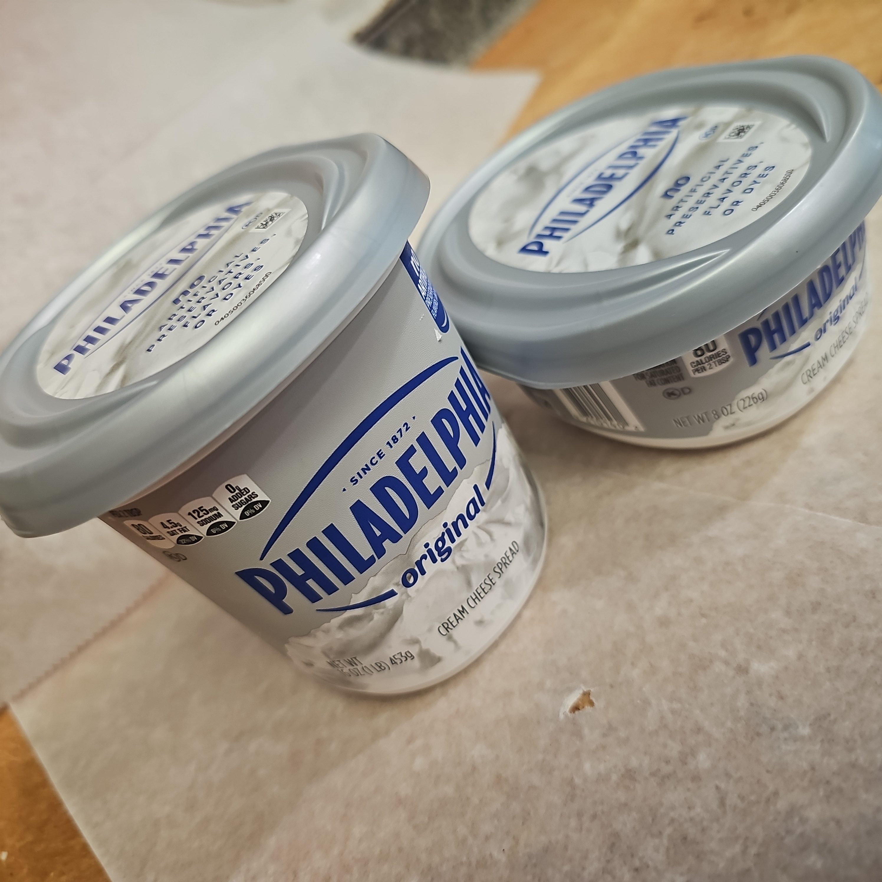 Philadelphia Cream Cheese.