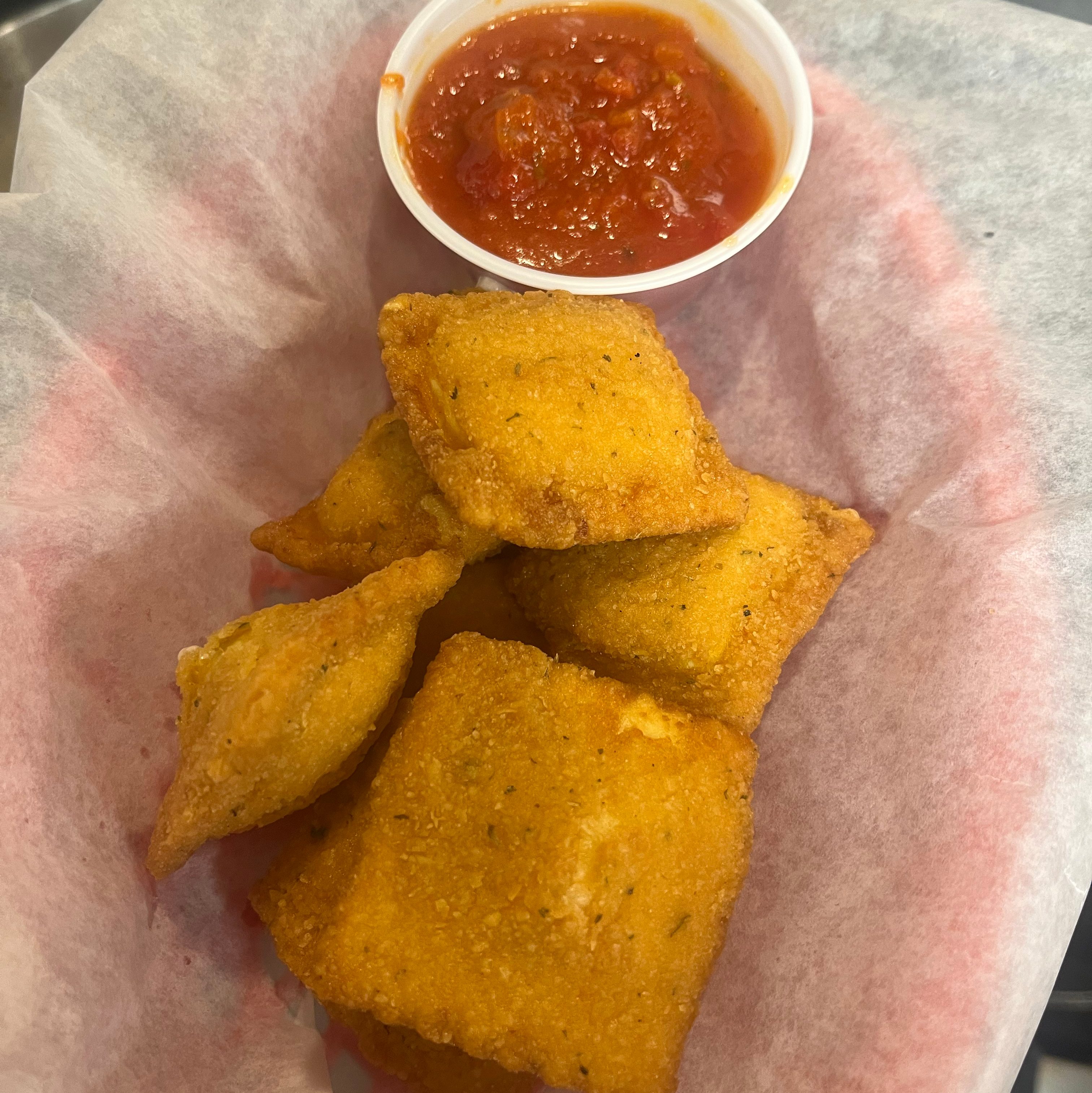 Fried Raviolis.