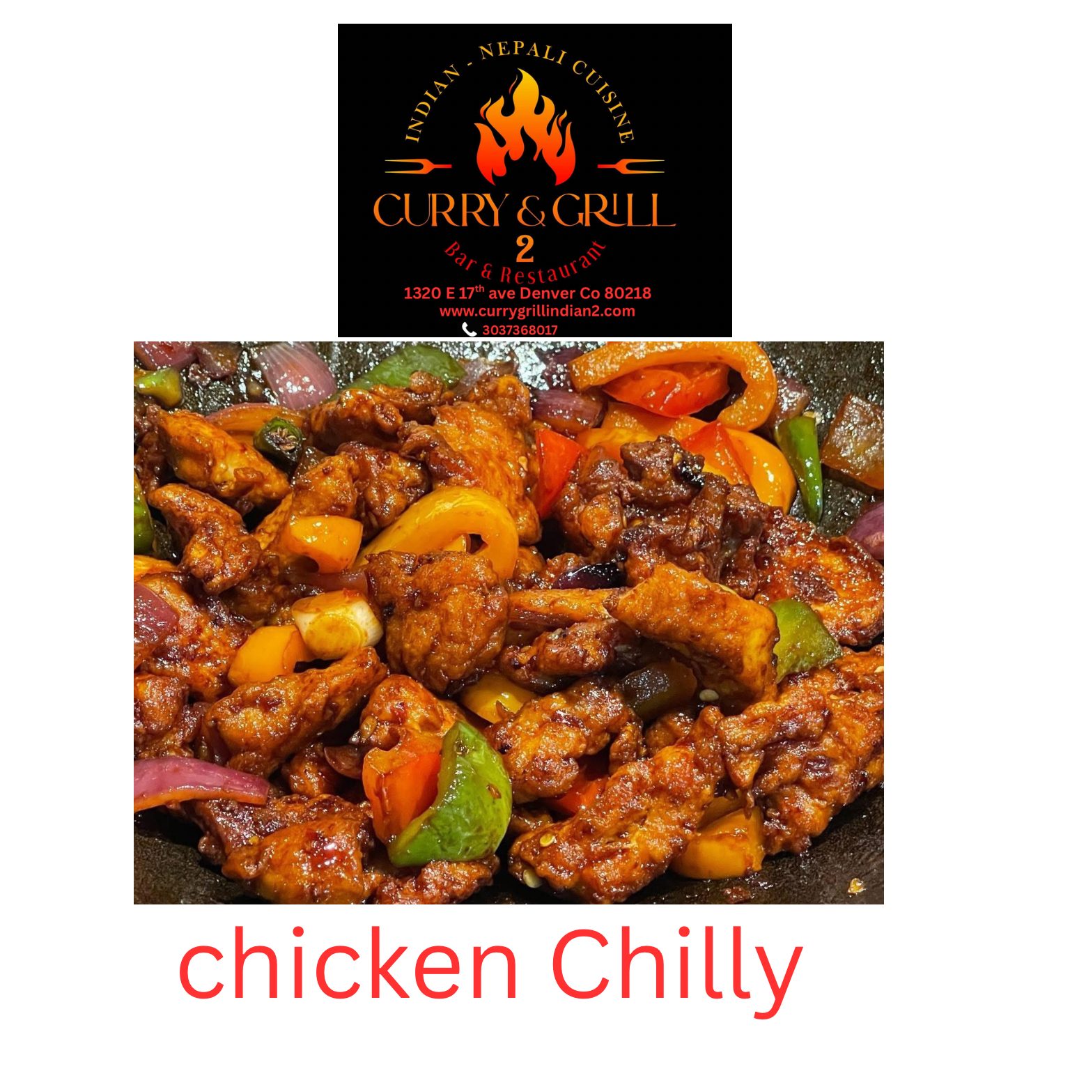 Chilly Chicken.