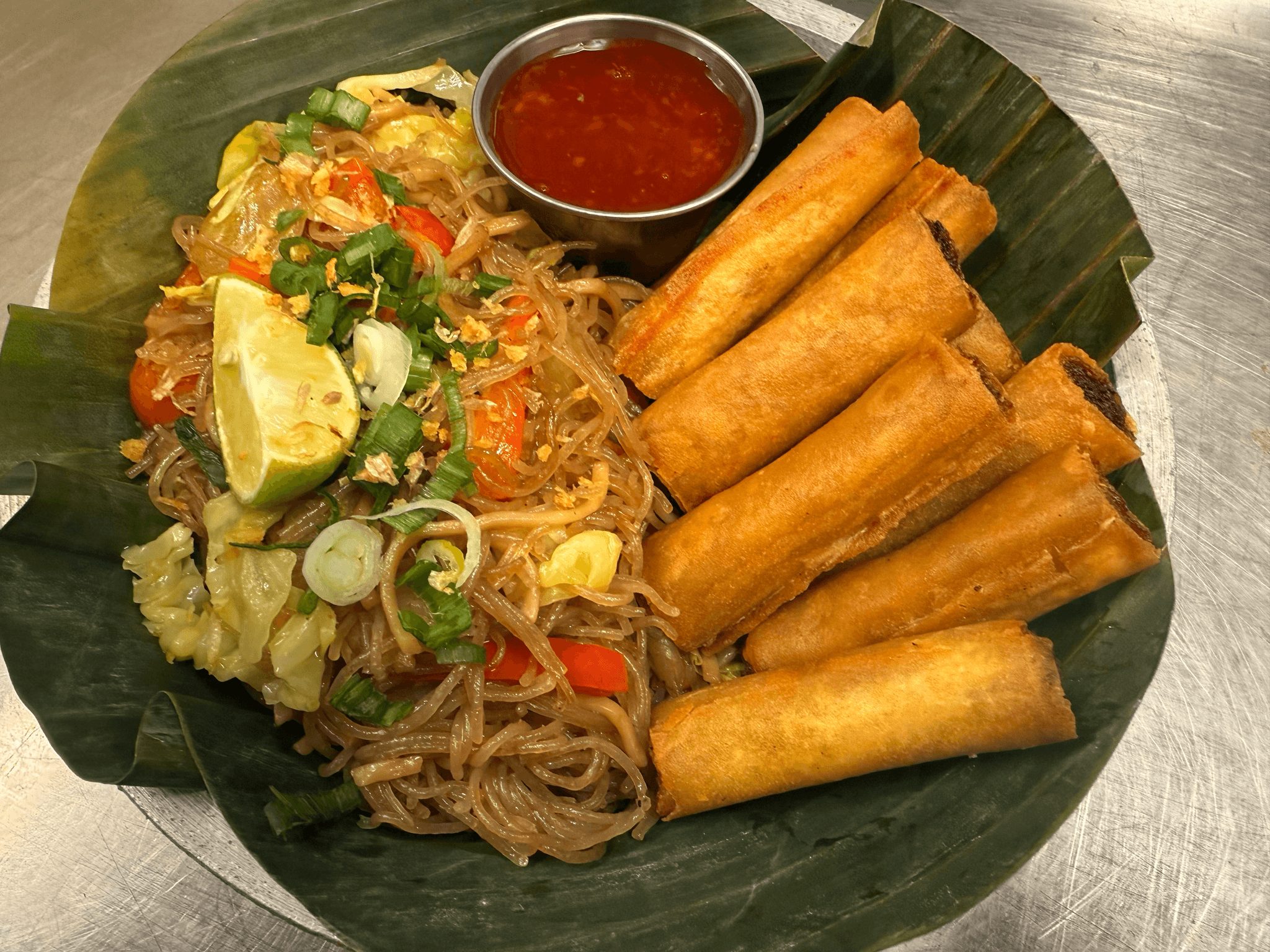 Pancit-Lumpia (9) Plate.