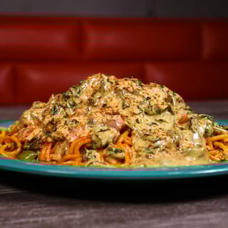 Stuffed Salmon Pasta