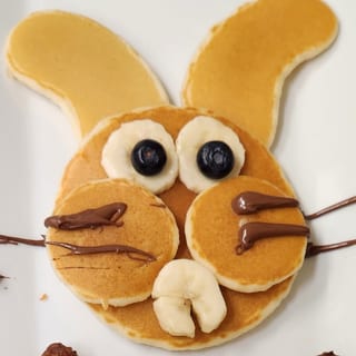 Kid's Happy Face Pancake
