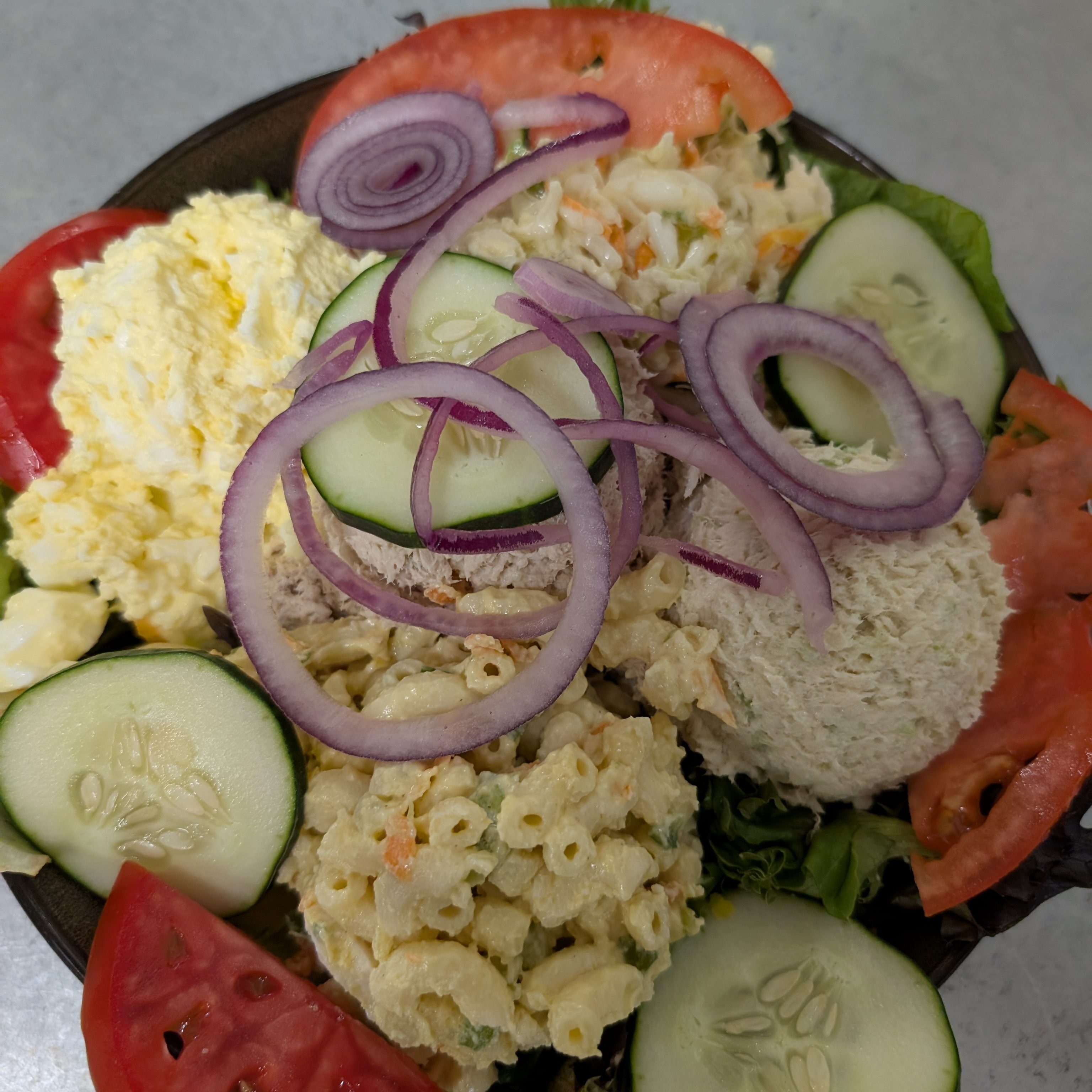 Three Salad Platter.