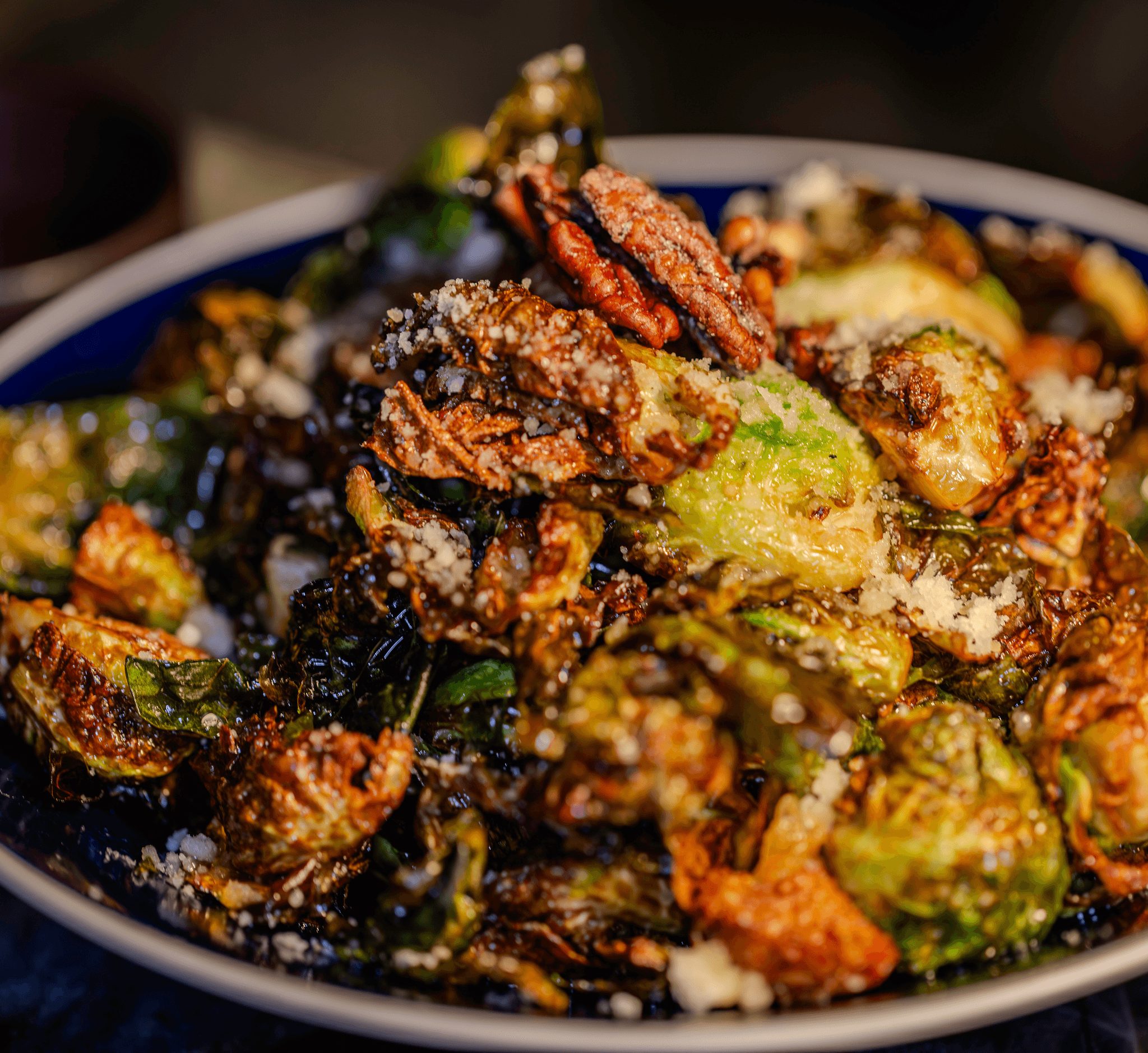 Crispy Brussel Sprouts.