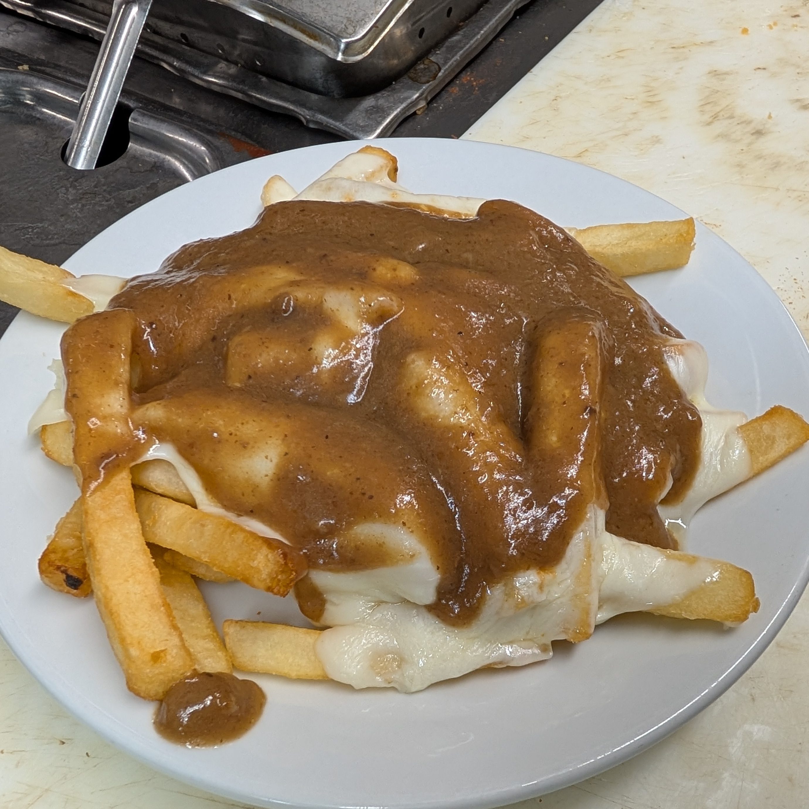 Cheese Fries w/ Gravy.