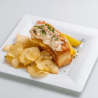 Maine Lemon Mayo Lobster Roll Combo  (Warm)