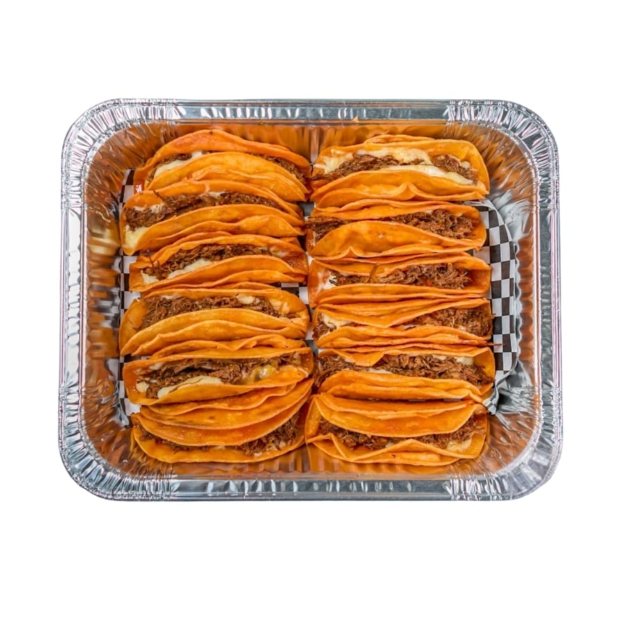 24 Quesabirrias Tacos.