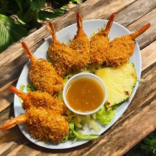 Coconut Shrimp appetizer
