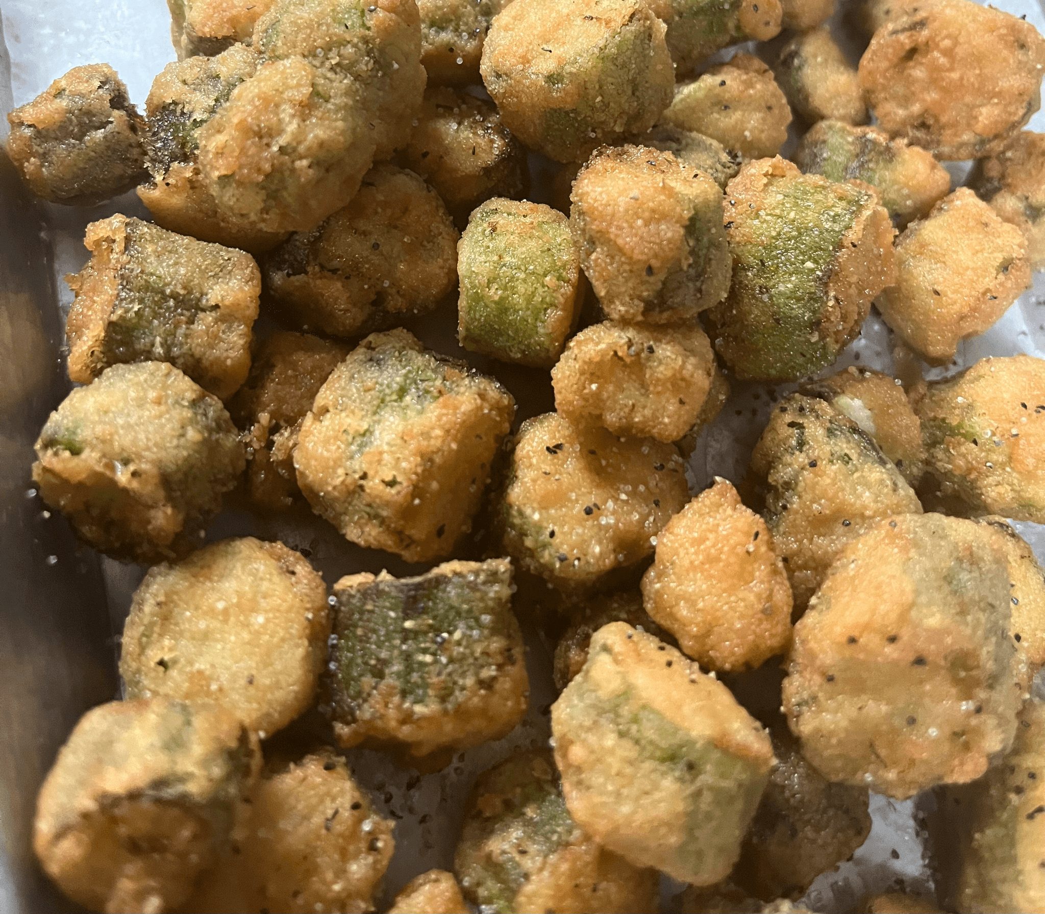 Fried Okra.