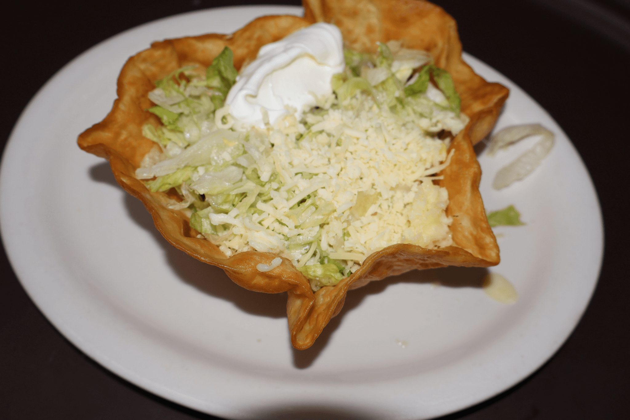 TACO SALAD LUNCH.