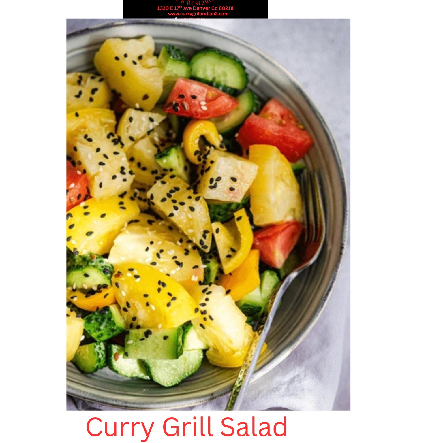 Curry and Grill Salad.