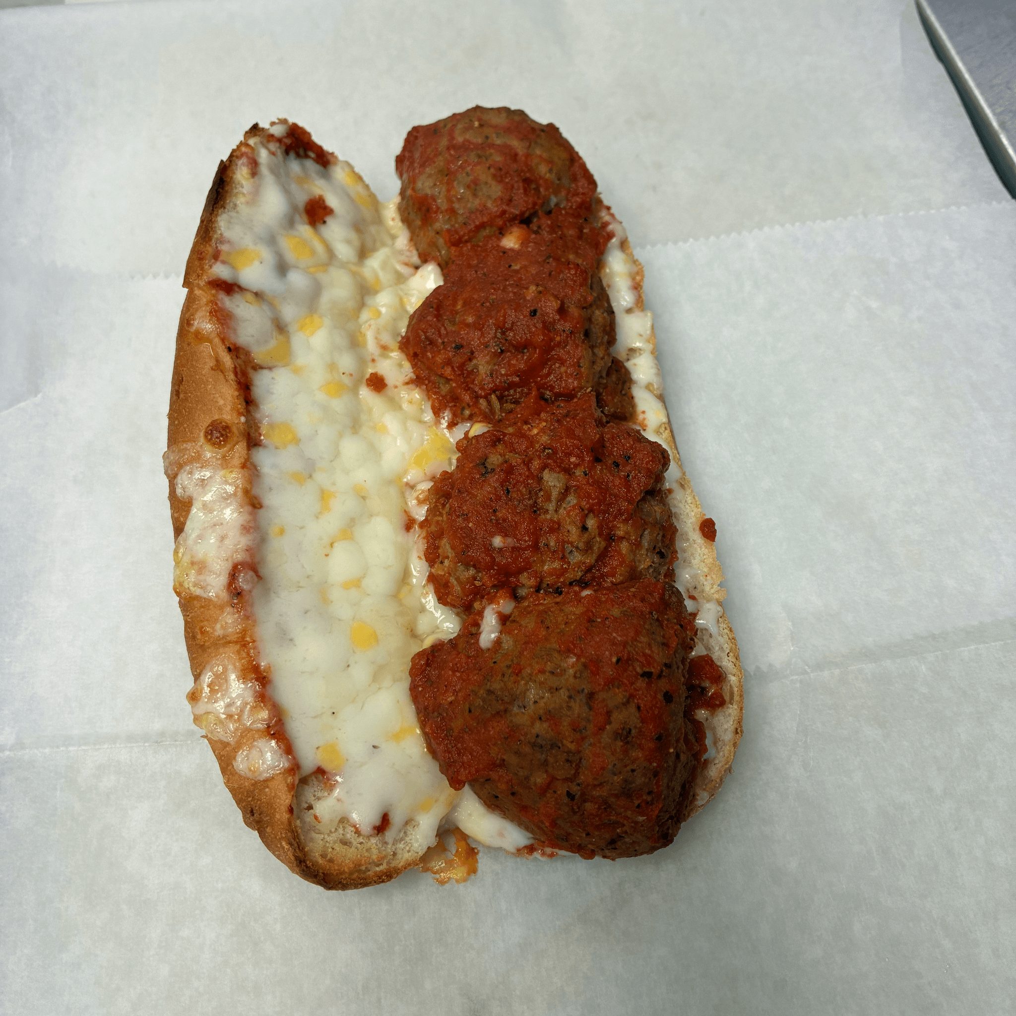 Meatball Sub Sandwich.