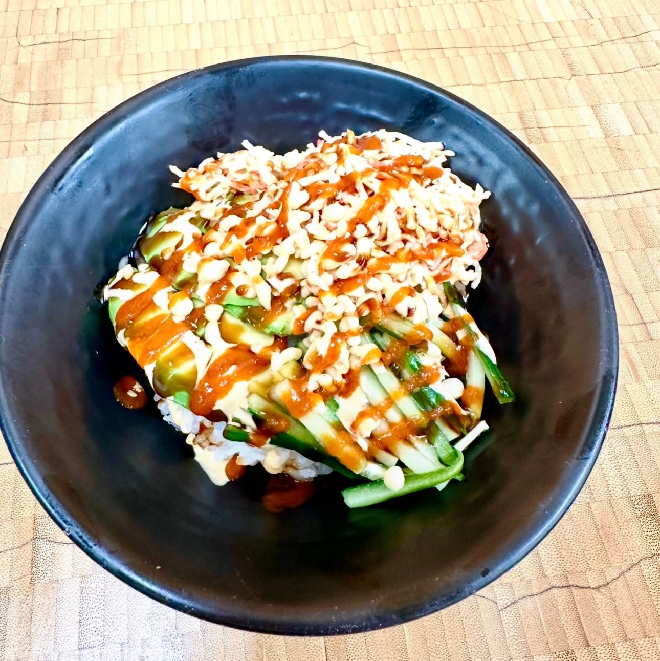 Crunchy Spicy Krab Sushi Bowl (Buy 1 Get1 Free).