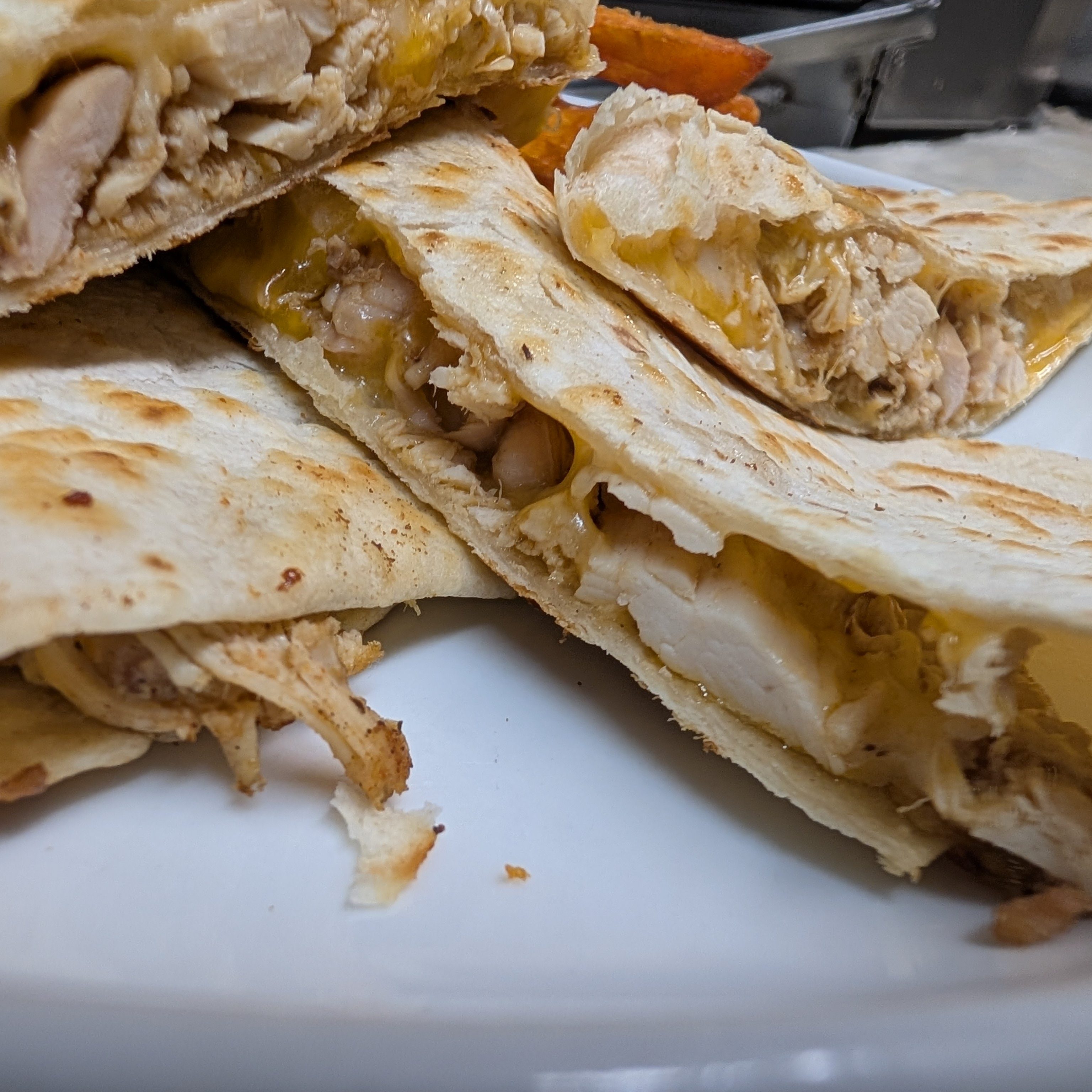 Chicken Quesadilla.