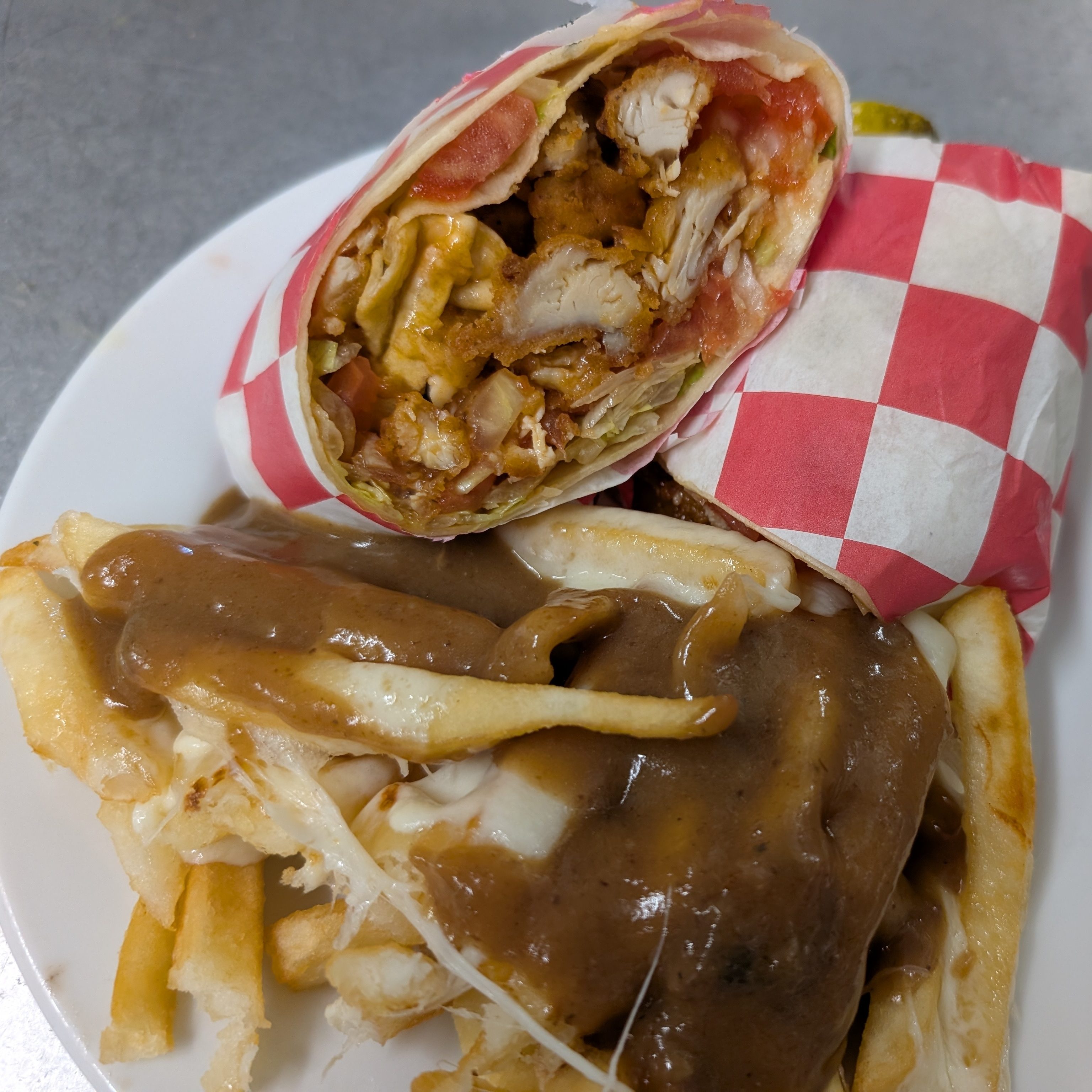 Grilled Chicken Wrap.