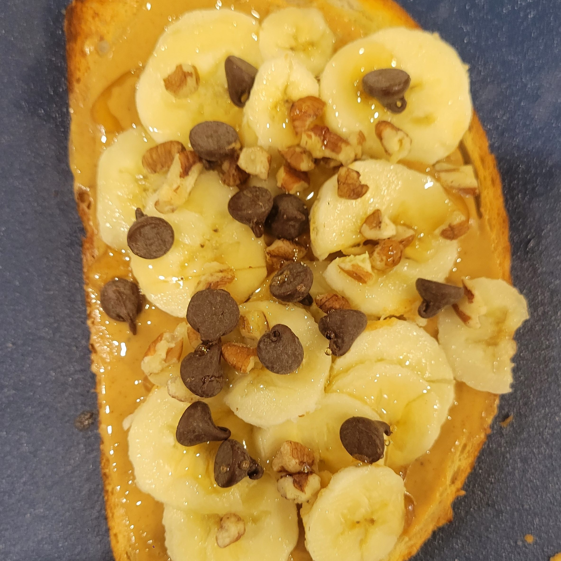 Sweet Banana Toast.