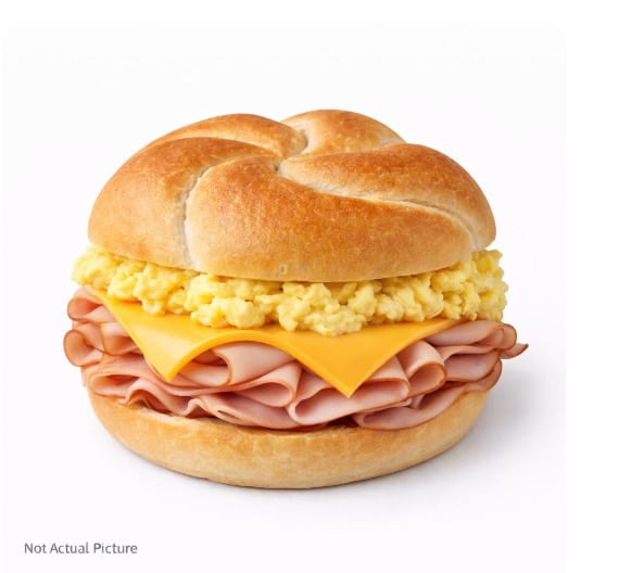Ham EGG Cheese.