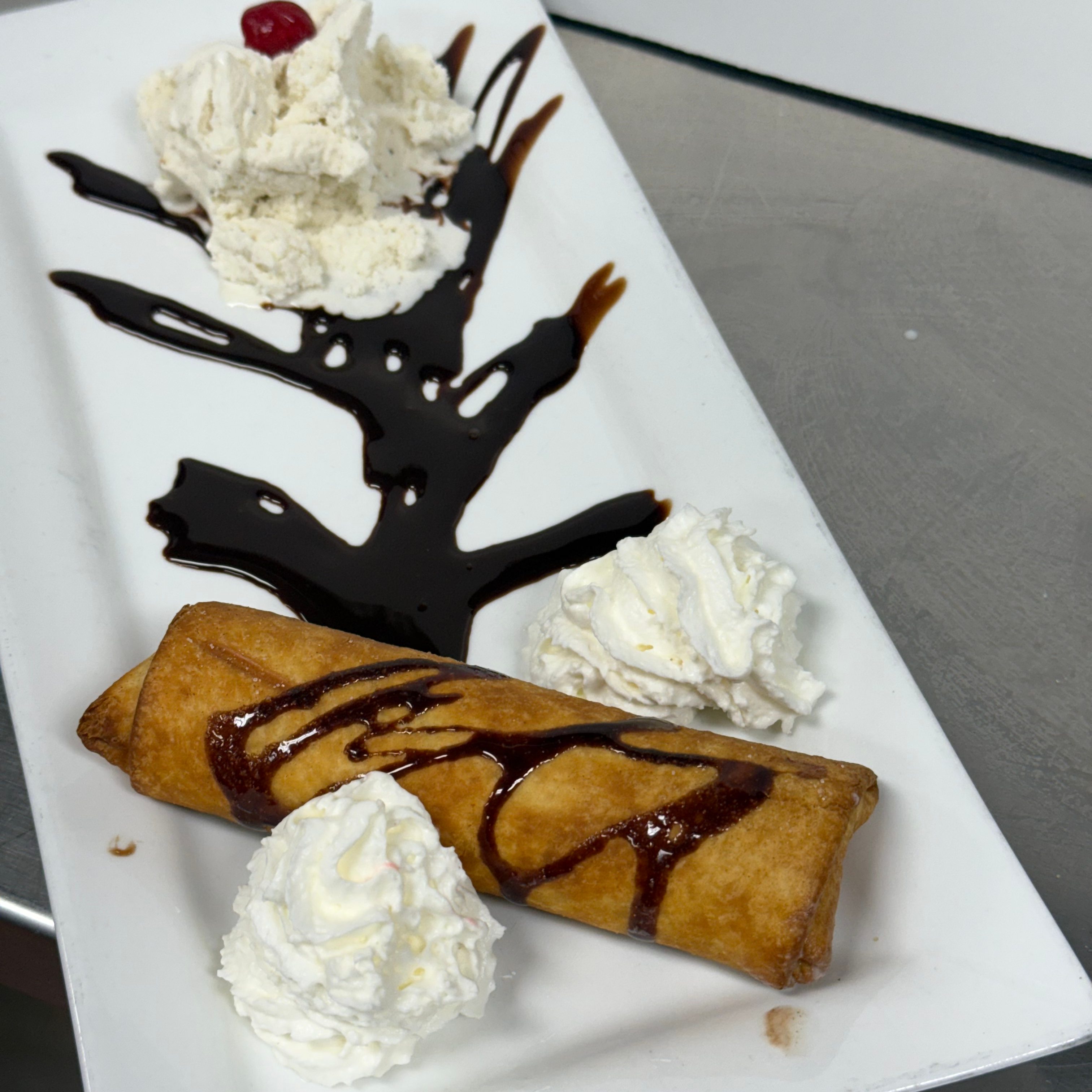 Cheesecake Chimichanga.