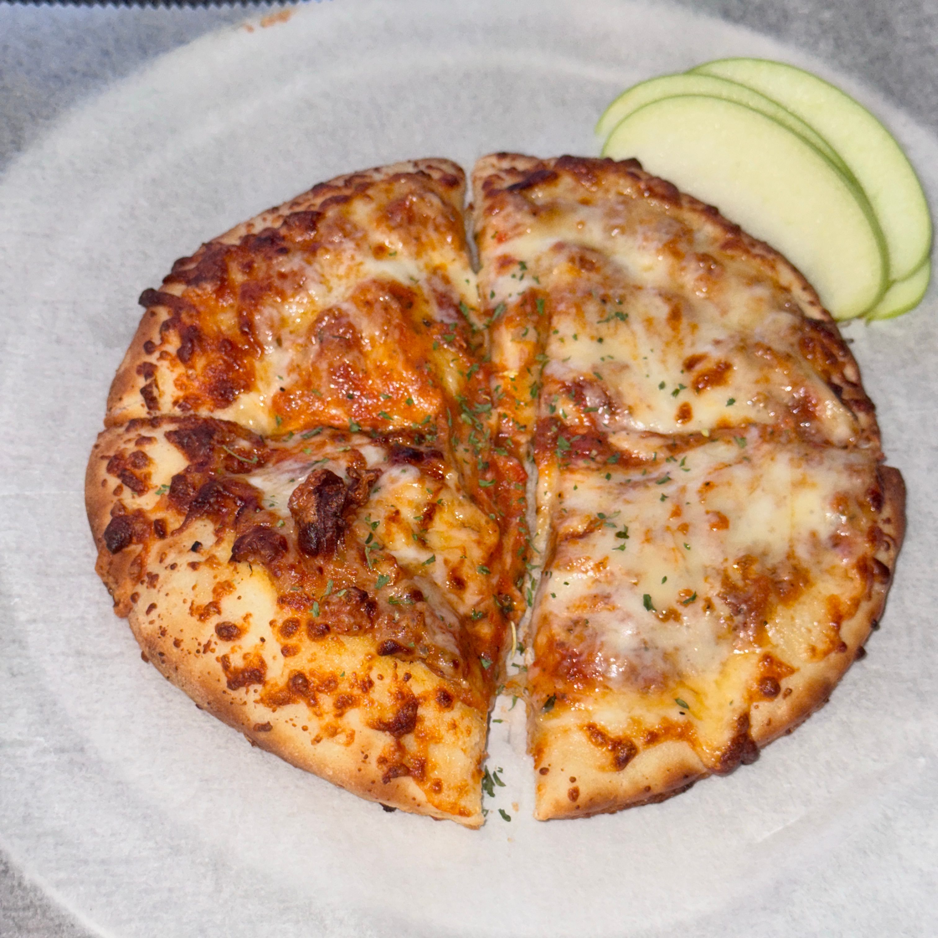 Mighty Cheese Kids Pizza.